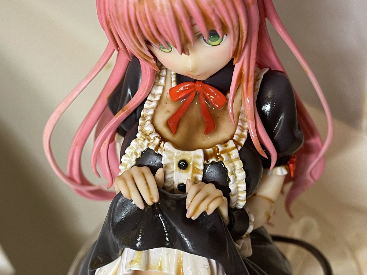 ララって可愛い💕
#フィギュアぶっかけ 
#無洗浄ぶっかけ 
#無洗浄フィギュア