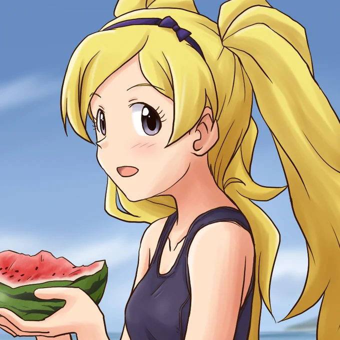 #スイカの日
今日はスイカの日なのかー。
自分はスイカが好きじゃなくて、子供のころに皮を虫のエサにしてた思い出くらいしかないのだが。 