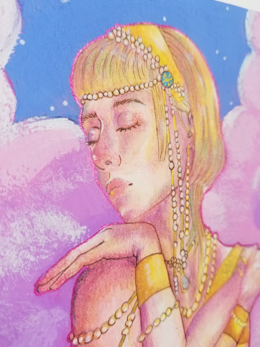 LaurissArt's tweet photo. "𝑨𝒔 𝒂𝒏 𝒐𝒄𝒆𝒂𝒏 𝒊𝒏 𝒎𝒚 𝒗𝒆𝒊𝒏𝒔."
-
-
I know @auroramusic
Released new music, but I'll never get over this song.
 #myart #traditionalart #illustration #laurissart #aurora #existforlove #aurorafanart #cureforme https://t.co/2lDPrGBO3d
