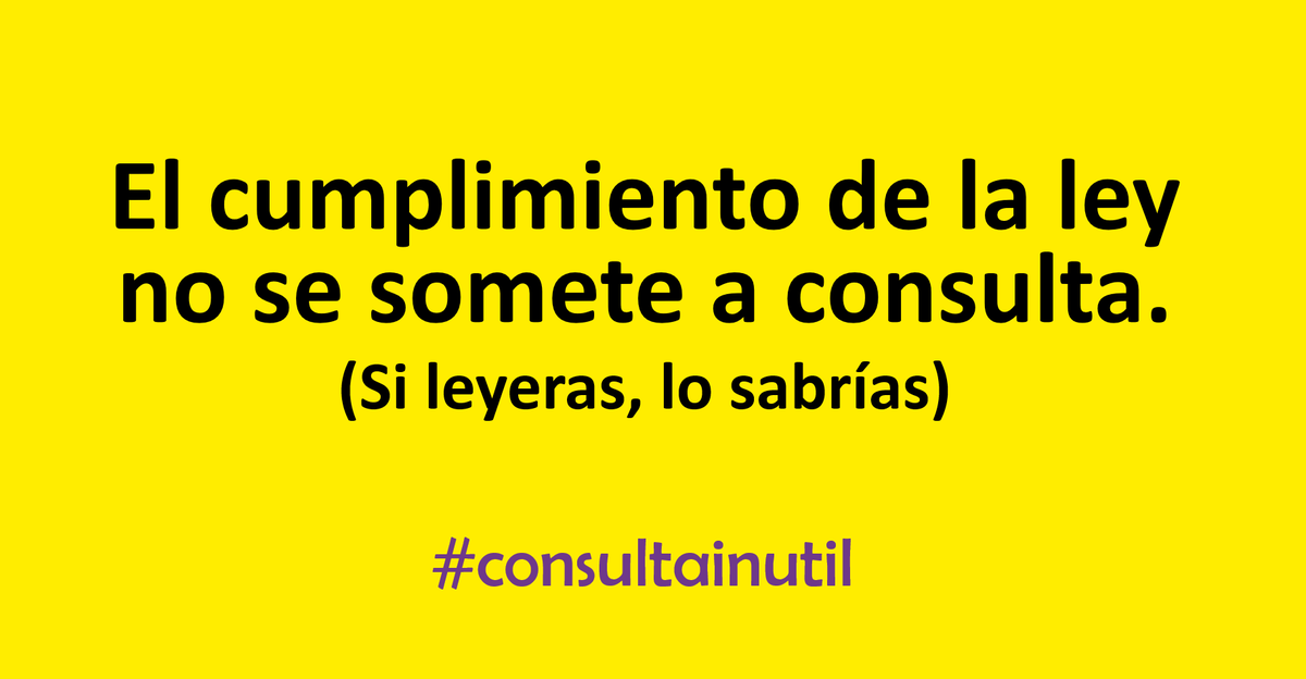 FelipeGCmex's tweet photo. ¿Van a participar en la #ConsultaInutil? https://t.co/H7ml7rRfVv