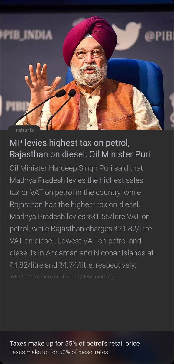 2510utkarsh's tweet photo. @MP_MyGov have you got all the money required for vaccination? Or still need more?
Vaccines ain't free. Don't call it free @ChouhanShivraj @CMMadhyaPradesh 
Accept that you are taking money required for vaccination from petrol and diesel.
#PetrolDieselPrice #petrolPriceHike https://t.co/SMv5yeLwcl