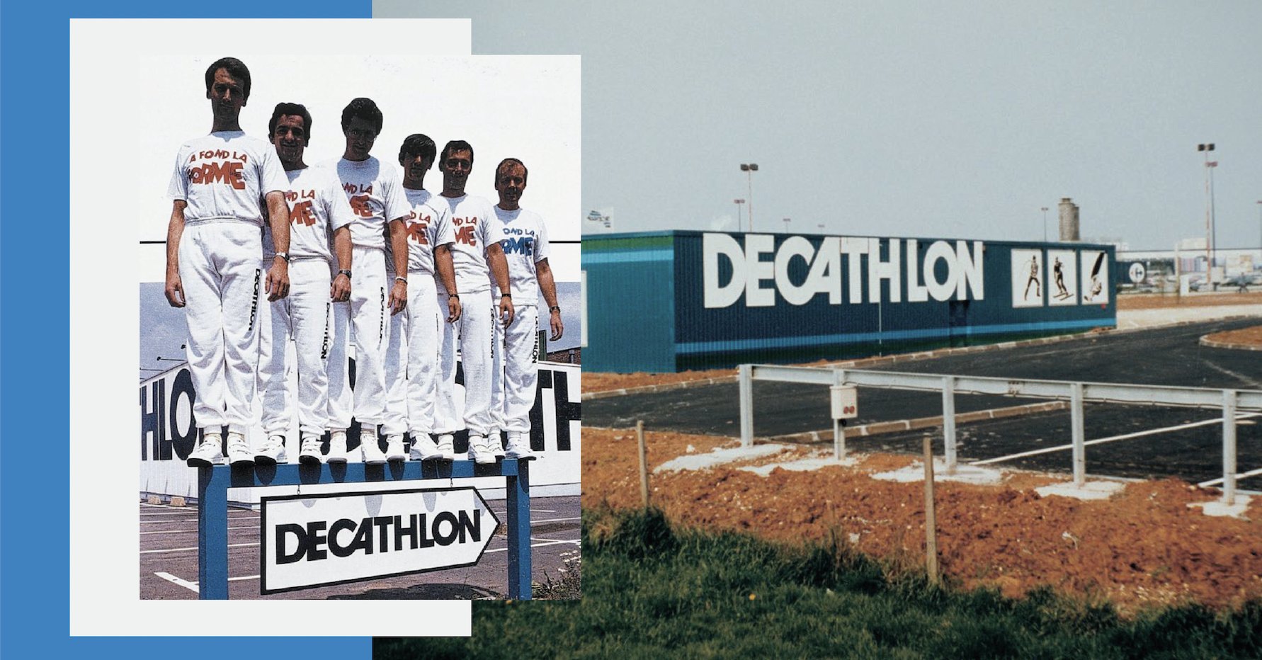 Decathlon España on X: "El 27 de julio de 1976 abrimos en Francia nuestra  primera tienda. Y hoy... ¡cumplimos 45 años! 🎂 Gracias por seguir  confiando en nosotros💙 https://t.co/iBRkPmZ6ee" / X