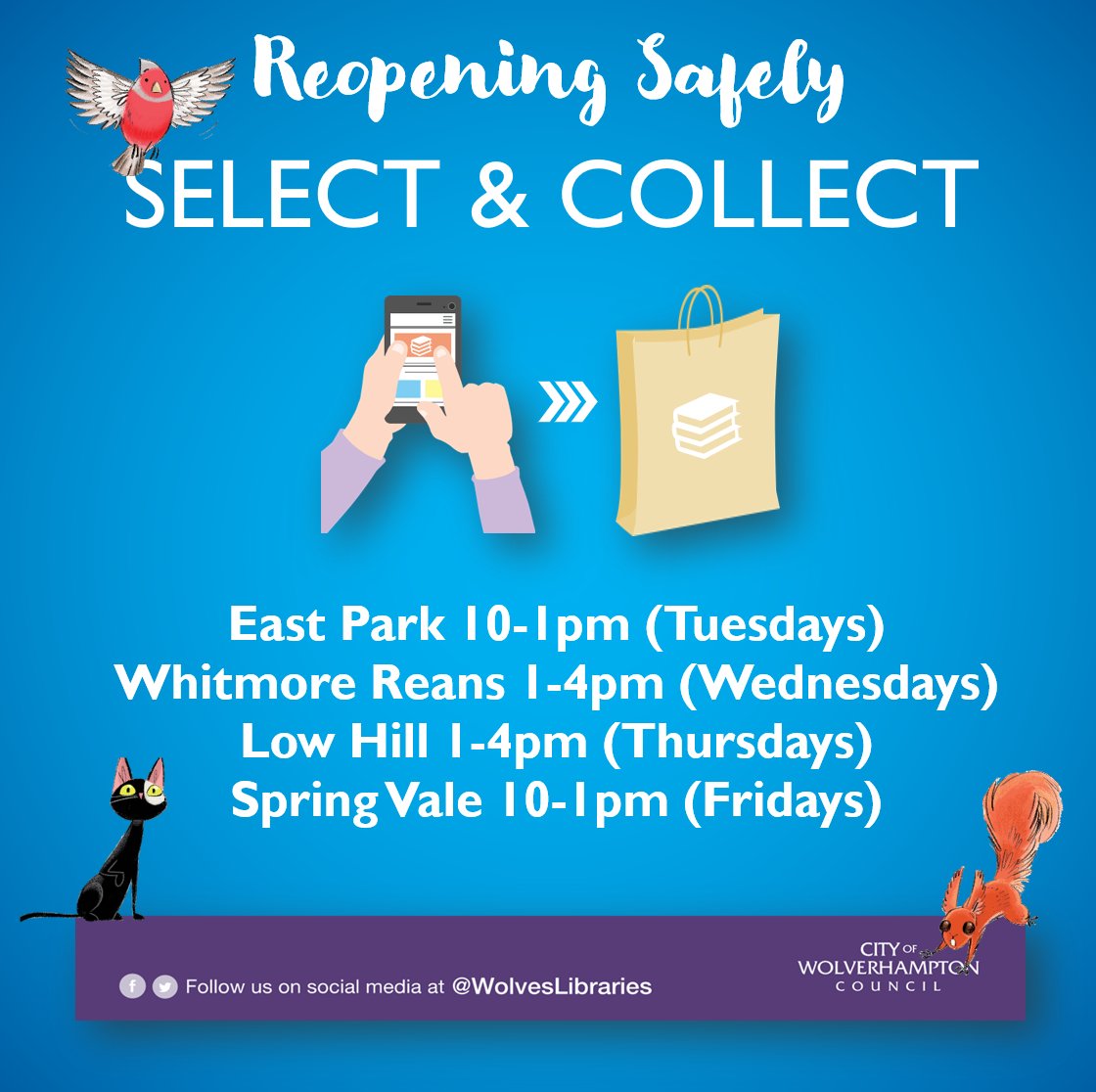 Wolves Libraries tweet media