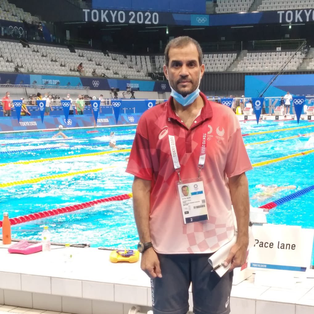 يشارك حكمنا الدولي علي عبد الرحمن باوزير في تحكيم منافسات السباحة في أولمبياد طوكيو2020.