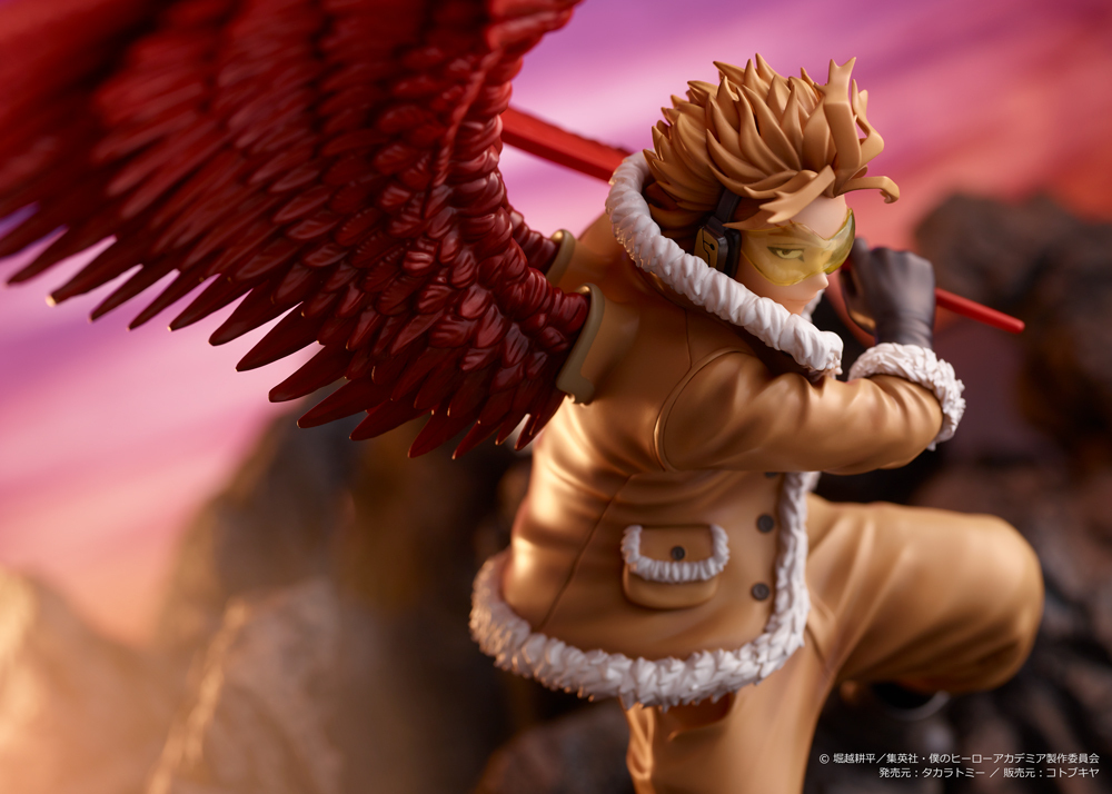 人気プロヒーロー「ホークス」が“敵＜ヴィラン＞に立ち向かう一瞬”を