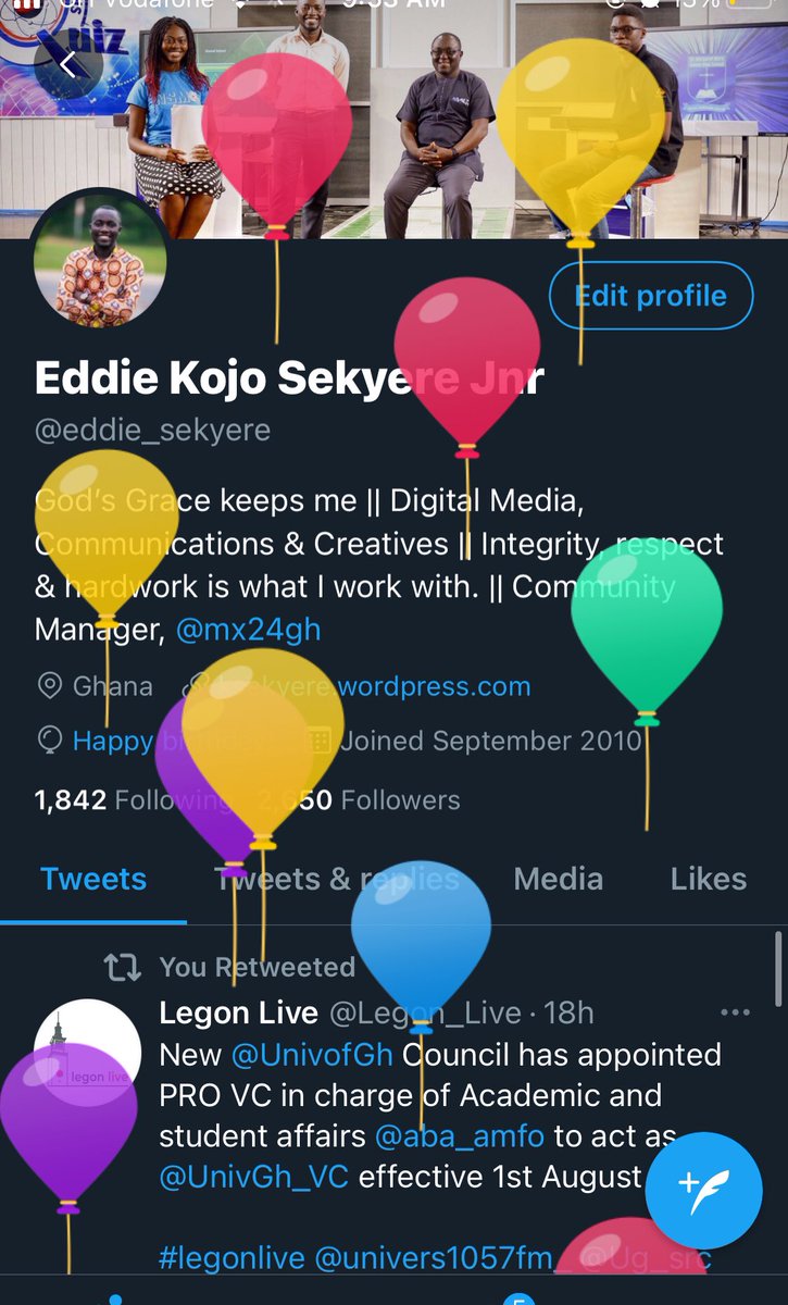 Eddie Kojo Sekyere Jnr tweet media