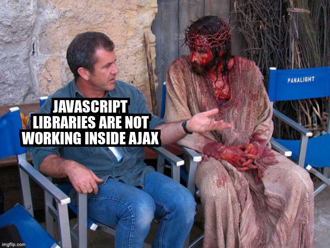 overflow_meme's tweet image. JavaScript libraries are not working inside Ajax stackoverflow.com/questions/6853… #aspdotnetmvc #razorpages #javascript #bootstrapnotify #jquery