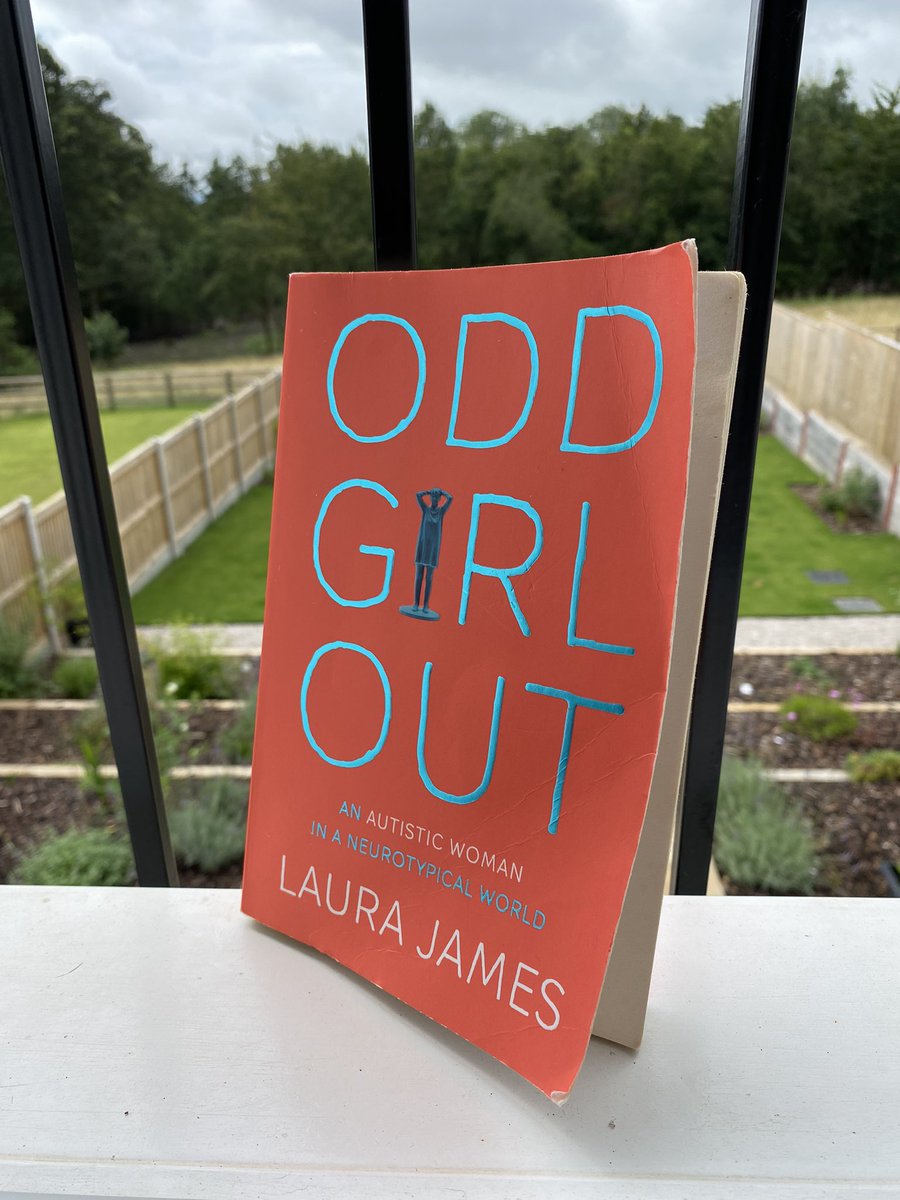 M_J_Griffiths's tweet photo. Odd Girl Out by Laura James. Brilliant and informative read. Recognised many similarities between myself and Tim as neurotypicals.  A crucial insight into #autism. Thank you. @Girl_by_the_Aga 
#oddgirlout #laurajamesauthor #autistic #aspergers #books #lovereading https://t.co/n1BW75Nn3S