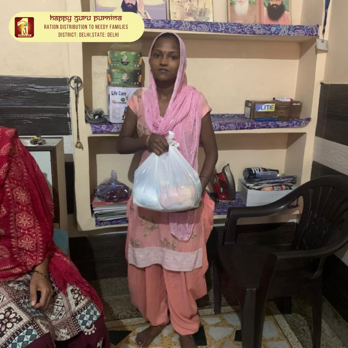 DERA SACHA SAUDA VOLUNTEERS | DELHI (INDIA)
To celebrate the auspicious occasion of #GuruPurnima, volunteers are #fasting and distributing #rationkits to the underprivileged.
#Foodbank #HappyGuruPurnima #SaintGurmeetRamRahimJi  #FoodToNeedy #RationDistribution
