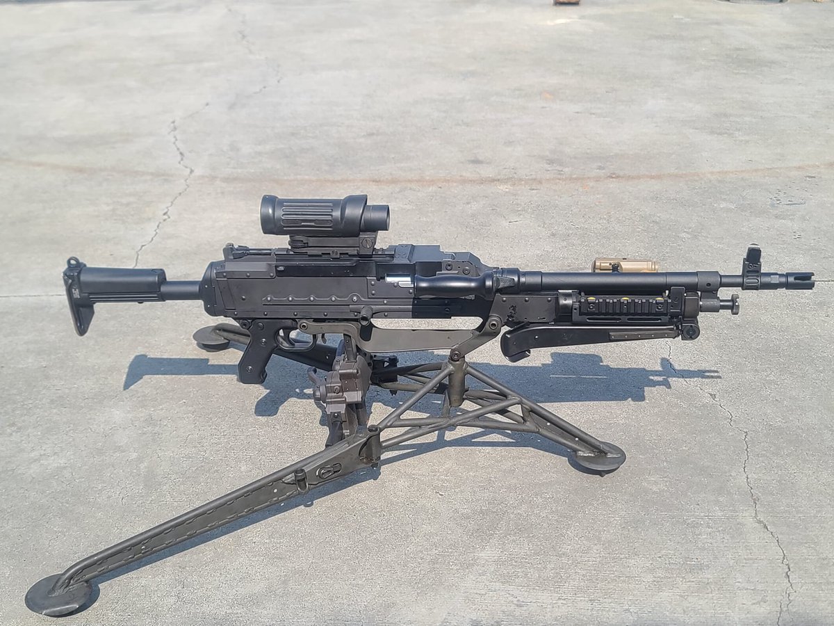DefenceLambda's tweet photo. MK48とM240などLMG用バイポッド
M240-L用アウターバレルとライトストック
制作予定。
問い合わせは日本代理店の @pravda_official まで
＃MK48 ＃M240 https://t.co/A0IqmfHt0Z