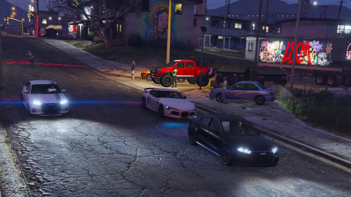 Street races 🔥 

#GTAOnline 
#RockstarGames 
#SecretShadowz
