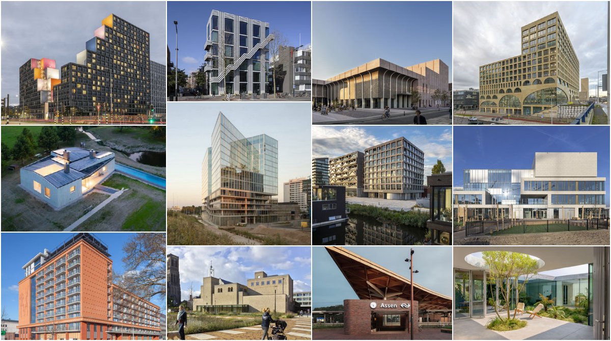 Nog maar 1 week te gaan! 😱 Is de koploper nog in te halen? 
Stem op jouw favoriete gebouw van het jaar en geef het de aandacht die het verdient. Stemmen kan tot 9 augustus -> bna.nl/gebouw-van-het… #BNA #GvhJ #architectuur