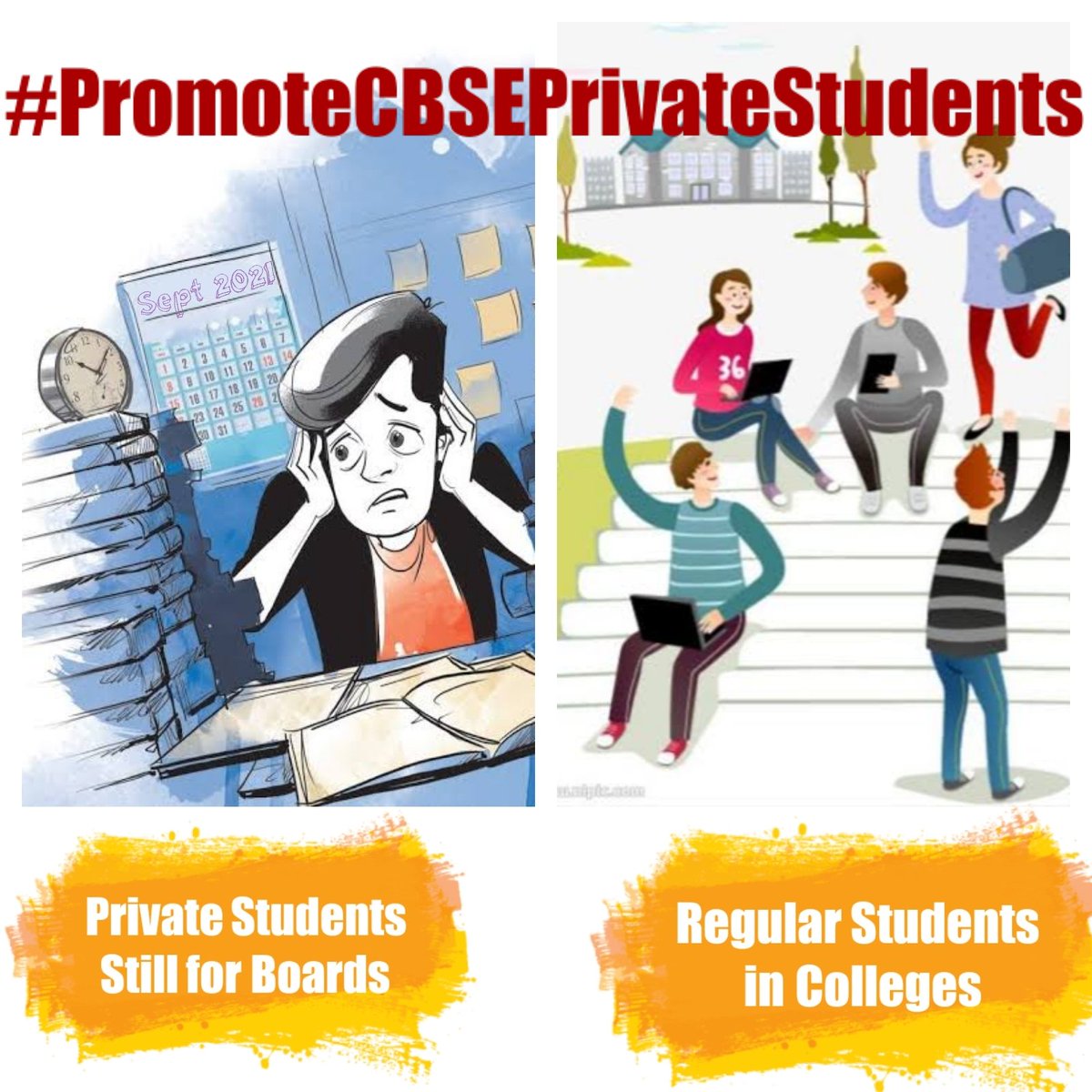 Khanirs28346931's tweet image. 40,000 covid cases coming daily in india but the Government and CBSE are forcing the students and their family members in danger. Its very irresponsible behaviour of him.
Plz Cancel Cbse Pvt. Exams @narendramodi @cbseindia29 @dpradhanbjp
@News18India 
#SCsaveCBSEprivatestudent