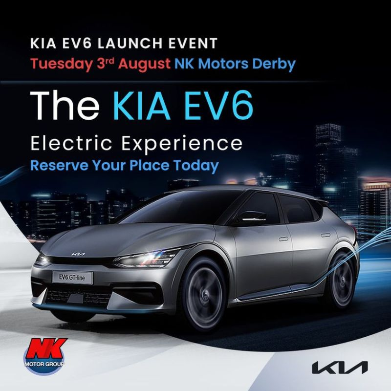The brand new EV6 is almost ready to hit the streets!
We are offering YOU an exclusive chance to experience this brand new vehicle for yourself, at NK Motors Derby.
Limited spaces left on our one-hour 8pm session, book via our website lnkd.in/gSgcYTR or call 01332 205975