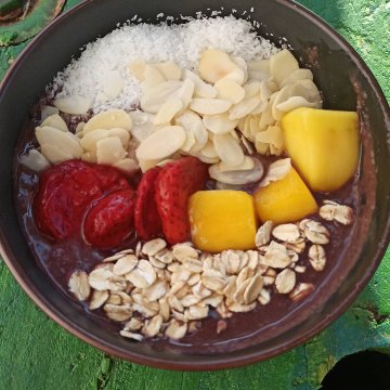 Açai en #secretgardenpeñiscola , postre, merienda, tentempié.