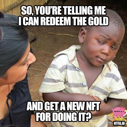 😏😏😏

#ntfa #nft #nfts #bitcoin #btc #ethereum #eth #gold #mattereum #goldbars #realworldnft #goldnft #nftartist #nftart #nftdrop #blockchain #opensea #bullion