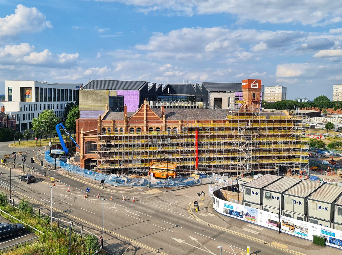 profnickmorton's tweet photo. It's so exciting to see @STEAMhouseUK emerging bit by bit @MyBCU! https://t.co/HSTK5fyuKr