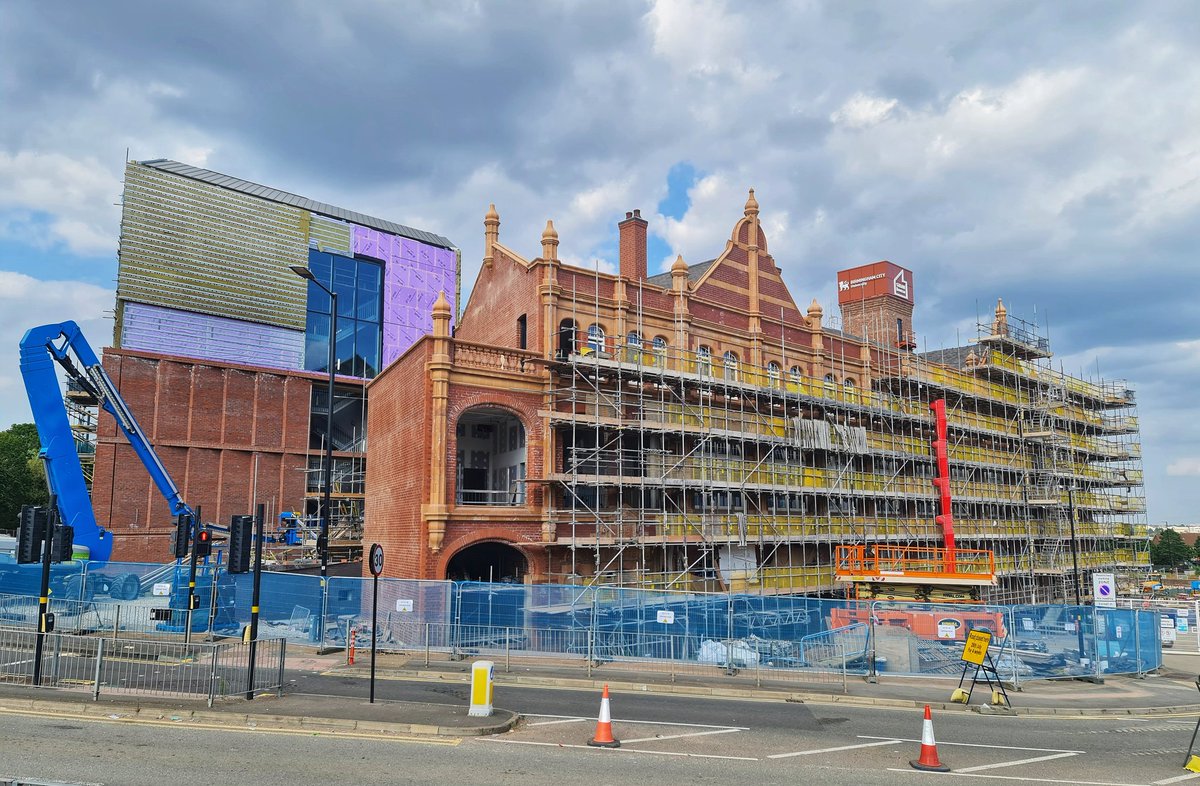 profnickmorton's tweet photo. It's so exciting to see @STEAMhouseUK emerging bit by bit @MyBCU! https://t.co/HSTK5fyuKr