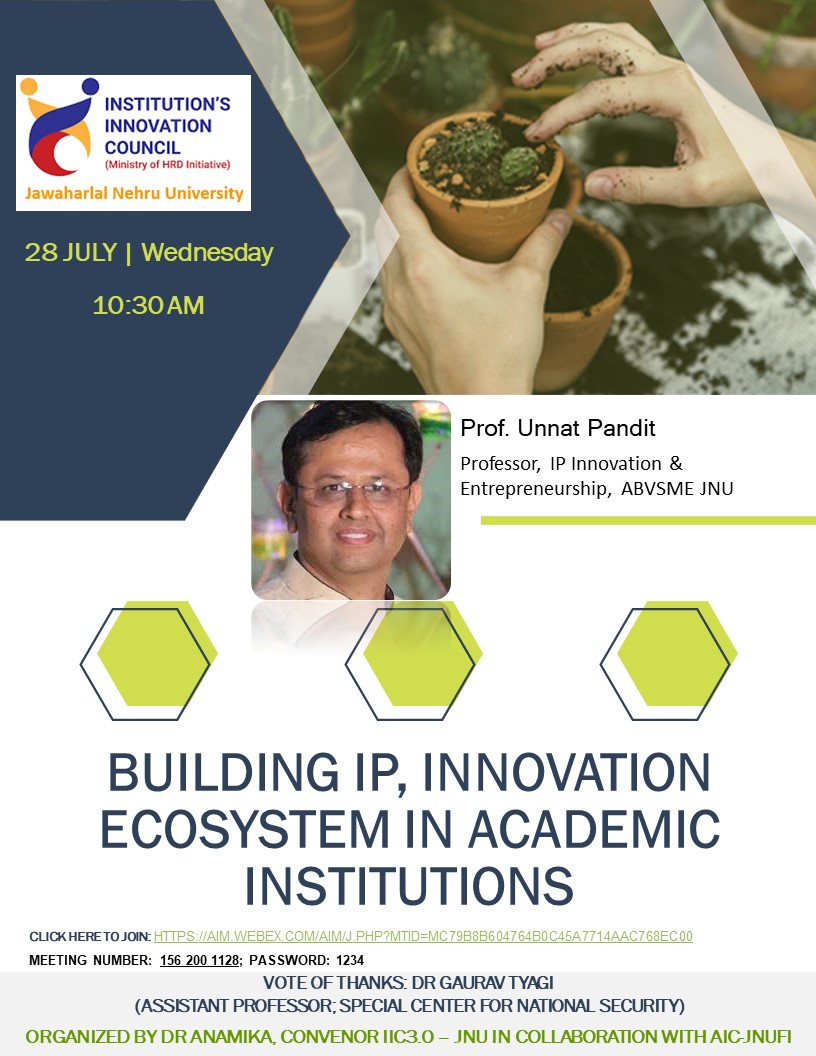 IIC-JNU (@iicjnu) on Twitter photo 