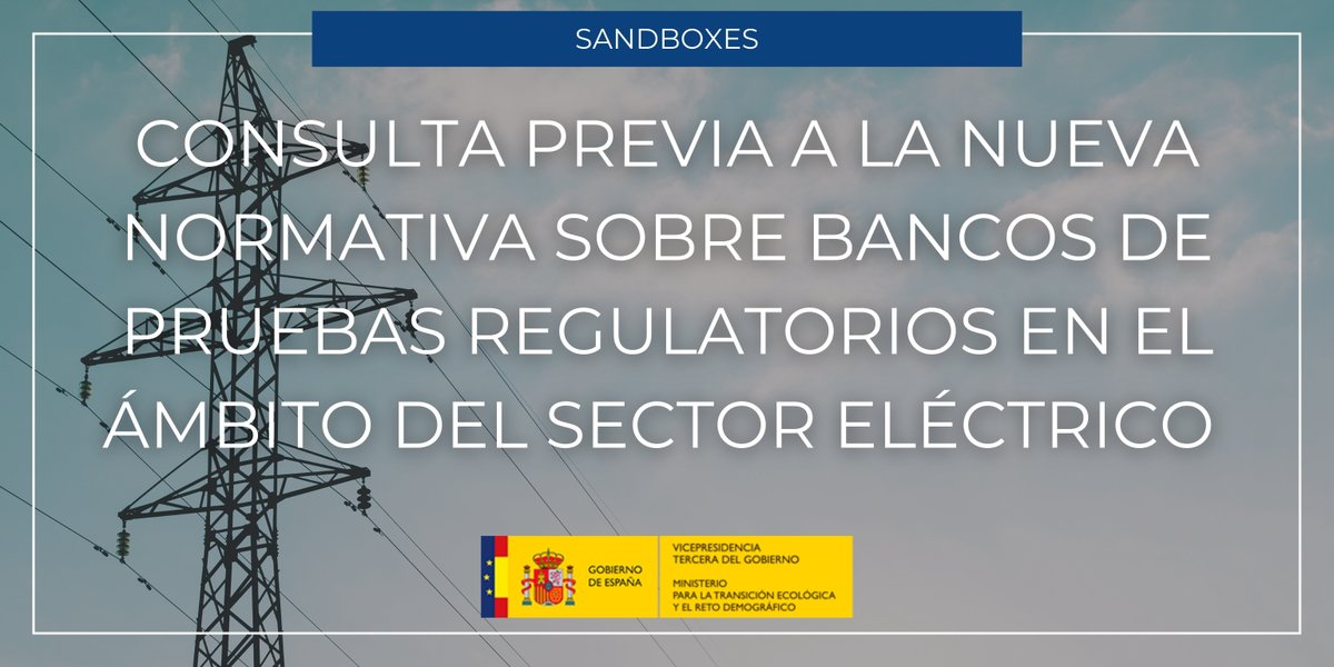 Soy una convencida de la utilidad de los  #BancosPruebaRegulatorios #Sandboxes La #Innovación necesaria para la #Descarbonización no puede ser paralizada por barreras regulatorias actuales y obsoletas... De aplicación también a #Edificación y #Urbanismo 👉 linkedin.com/posts/inesleal…