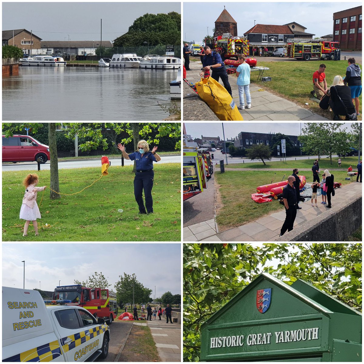 Busy morning #Throwline training with our partner agencies <a href="/Norfolkfire/">Norfolk Fire and Rescue Service</a> <a href="/HMCoastguard/">HM Coastguard</a> 
on #NorfolkDay2021 
#staycation #watersafety <a href="/GYarmouthPolice/">Gt Yarmouth Police</a> <a href="/norfolk/">Norfolk Day</a> <a href="/BBCNorfolk/">BBC Norfolk</a> <a href="/EDP24/">Eastern Daily Press</a> <a href="/RNLI/">RNLI</a> <a href="/BroadsBoating/">Richardson's Holidays</a> <a href="/BroadsAuth/">Broads Authority</a>
