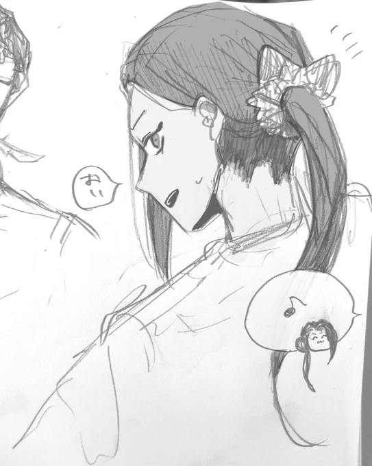 これはナジュマちゃんに可愛いシュシュつけられてたら可愛いなってヤツ 