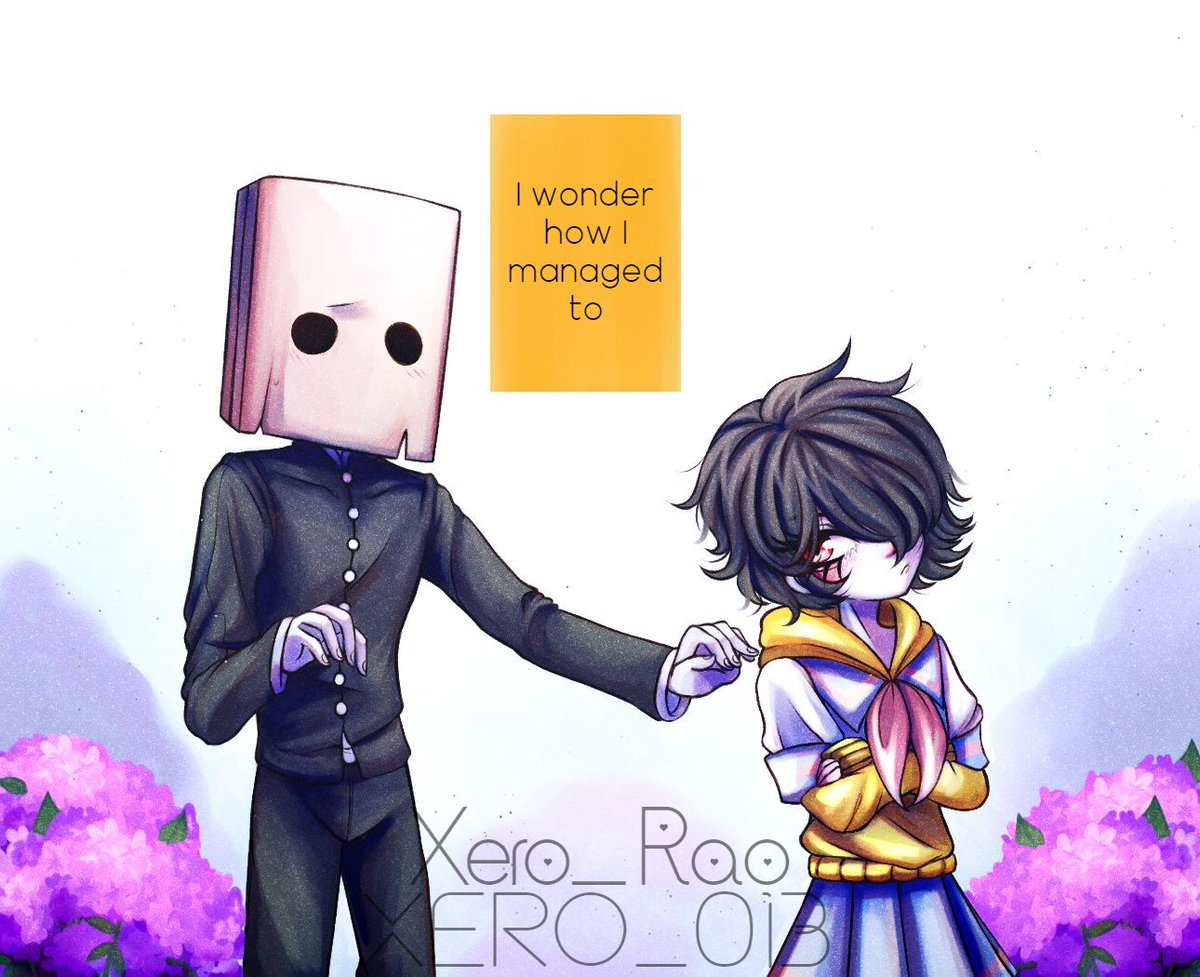 Xero_Rao's tweet photo. Part 5 / Forgive me / My LN School AU
(1/3)
#LittleNightmares2 #LittleNightmares #Littlenightmares2fanart #littlenightmaresfanart #monix #thindy https://t.co/yDGg1z4RId