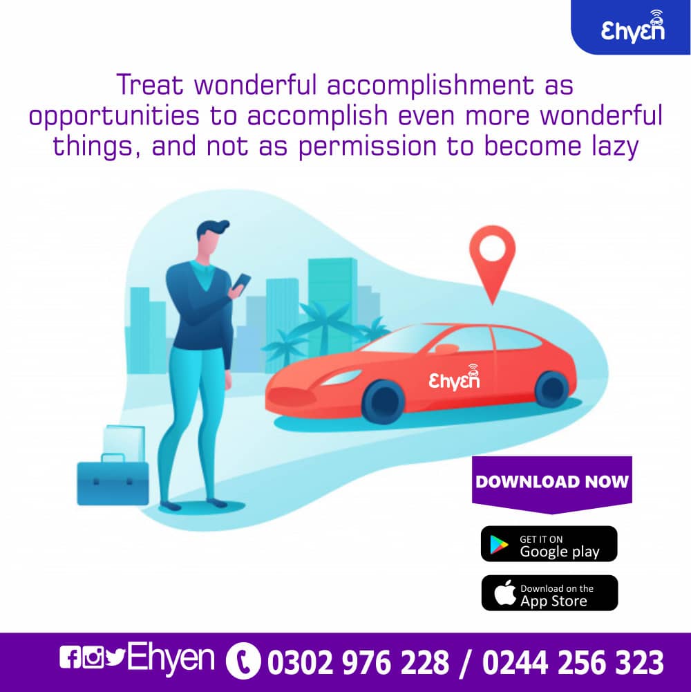 ehyen_ghana's tweet photo. Hello Tuesday,
Treat your wonderful achievements as opportunities to even accomplish more, not as permission to become lazy.

Dare to do more, Ride with EHYEN

#EHYEN, Ghana's Pride 🇬🇭
#EHYEN, Right On Time 🚘🚘🚘 https://t.co/ZwFumTMcAu