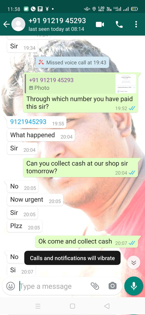 JampaniPickles's tweet photo. We tried complaining yesterday at cyber crime at nampally sir.  They denied to take action as fraud below 1lakh. @CyberCrimeshyd @KTRTRS @TelanganaDGP https://t.co/yskJP57MRN