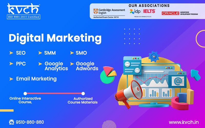 KVCH’s #digitalmarketing course 
✔️Lifetime Access to course updates
✔️Fast and Friendly Support in the Q&A section
✔️100% Placement Assistance
✔️Free Demo Class
Hurry and register with #KVCH today!