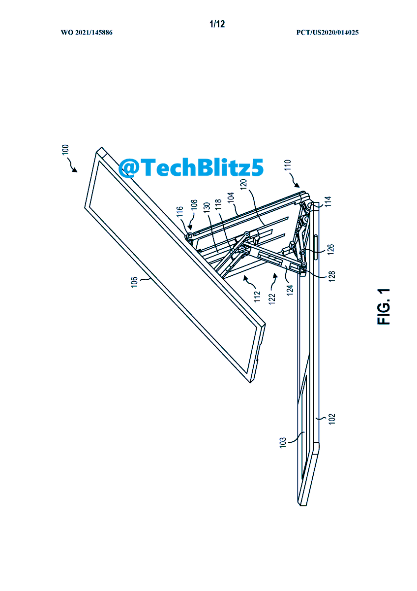 TechBlitz5's tweet photo. Microsoft Patents a New Surface Laptop at WIPO.

#Microsoft 
#MicrosoftSurfaceLaptops 
#WindowsLaptops https://t.co/EPmmgOL1BC
