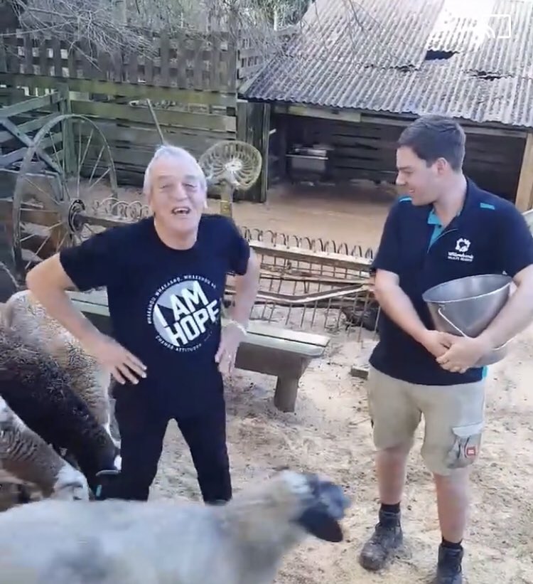 RickHar76156223's tweet photo. Day 18 https://t.co/BSCAnnlbzf
Thanks
Sean & Amelia
#Willowbank #Wildlife #Reserve #25pushupchallengenz #keytolife helping raise funds and #awareness of the #HIGH rate of #Youth suicide in #NZ Letโs make a difference make a difference.
Plz Donate here>
https://t.co/oLxxgLGghk https://t.co/CeDQN1ZAzK