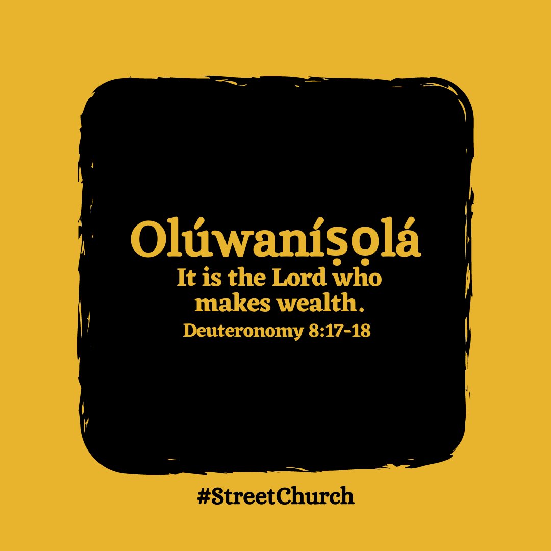 streetchurchh's tweet photo. If we dey go after God the way we dey chase money, e sure me say prospering no go be our problem. 

So far even, how much your strength don carry you? I respect your hustle but as a G, use the code wey go make things soft for you. https://t.co/owVQqt9Cbs