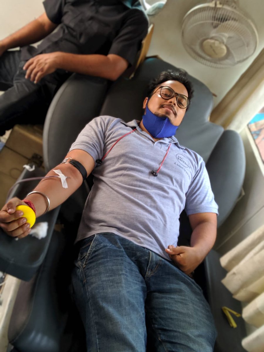 Yesterday on the occasion of Kargil divas our team organised a blood donation camp which went really well.

If you wish to donate blood you can definitely join us for the next time. 😊
#KargilVijayDiwas #blooddonation 
<a href="/BloodDonorsIn/">Blood Donors India</a> <a href="/MoHFW_INDIA/">Ministry of Health</a>