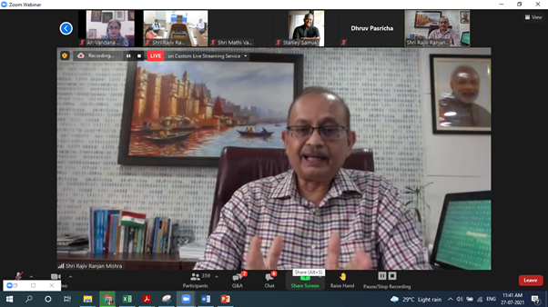 school_waterCSE's tweet photo. @skrohillacse @CSEINDIA @cleanganganmcg Motivating the Programme, @RajivRanjanMis5, @cleanganganmcg talked about addressing the challenges in the #gangabasin, highlighting on the #Governance aspect. He discussed on bringing river and city together with #collaborativeApproaches and #CapacityBuiding. @CSEINDIA https://t.co/aHFGFGz1dR