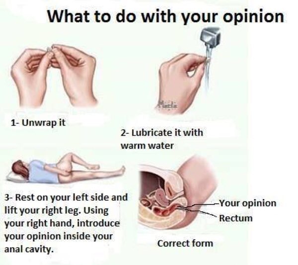 am_haxan's tweet photo. Liberals.... The best thing to do with your opinion 
#YesAllMen https://t.co/kF7EHTJBbI
