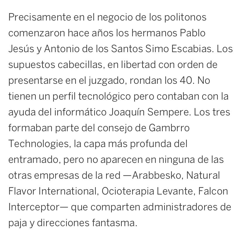 RealityTele_'s tweet photo. BOMBAZO 💣 Otra empresa salpicada por el #CasoDigitaran. Gambrro Technologies. ¿Sabéis quien era consejero de la empresa?: Kiko Matamoros https://t.co/umGz2VNzRg