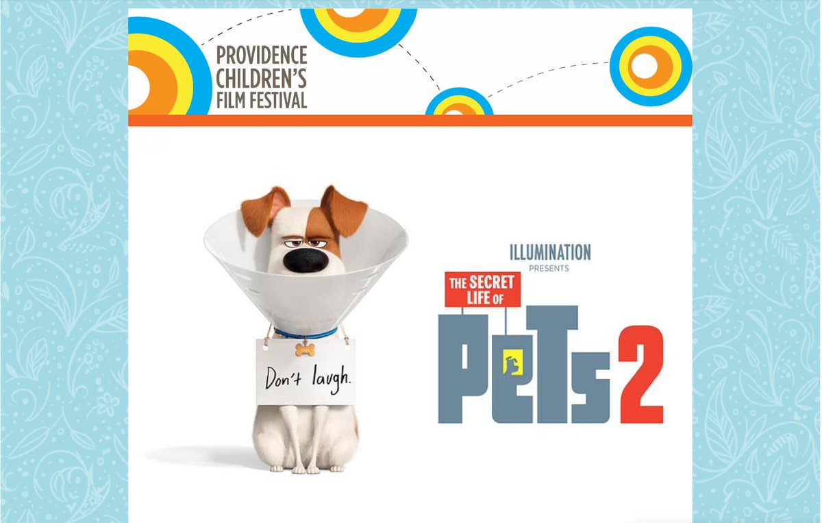 Break out the picnic blankets + get ready for bottomless popcorn at this Thursday's Family Film Night at India Point Park. Presented by the City of Providence's Ward 1 and long-time Wheeler partner, <a href="/PCFFri/">pcffri</a>. Bring the family down to enjoy The Secret Life of Pets2.