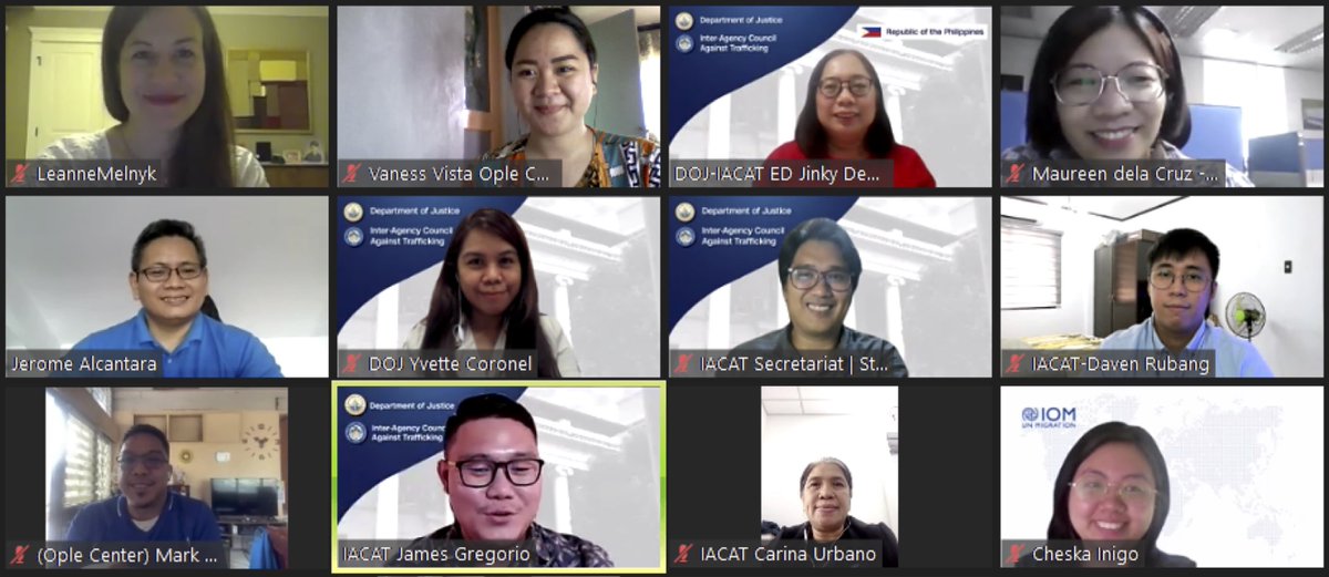IOM_Philippines's tweet photo. In support of #WorldDayAgainstTrafficking, IOM works with 
@oplecenter, @WeAreDiginex &amp; IACAT to conduct ethical recruitment trainings &amp; improve monitoring &amp; response services to survivors of #trafficking. This is possible thru the ALTER project funded by @_GFEMS. #PointOfImpact https://t.co/Ywc6QPPVJa