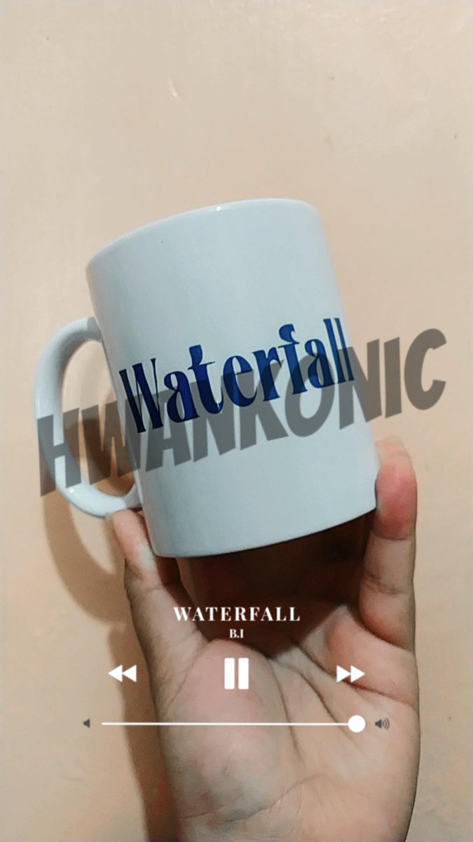 hwankonic's tweet photo. Our unofficial "WATERFALL" mug is here! To those who want to order just dm me ❤️

#HANBIN #131LABEL #BI #비아이 #131EXCLUSIVE 
#hwankonic #hwankonicmerch #hwankonicolshop https://t.co/m3VZjILkbG