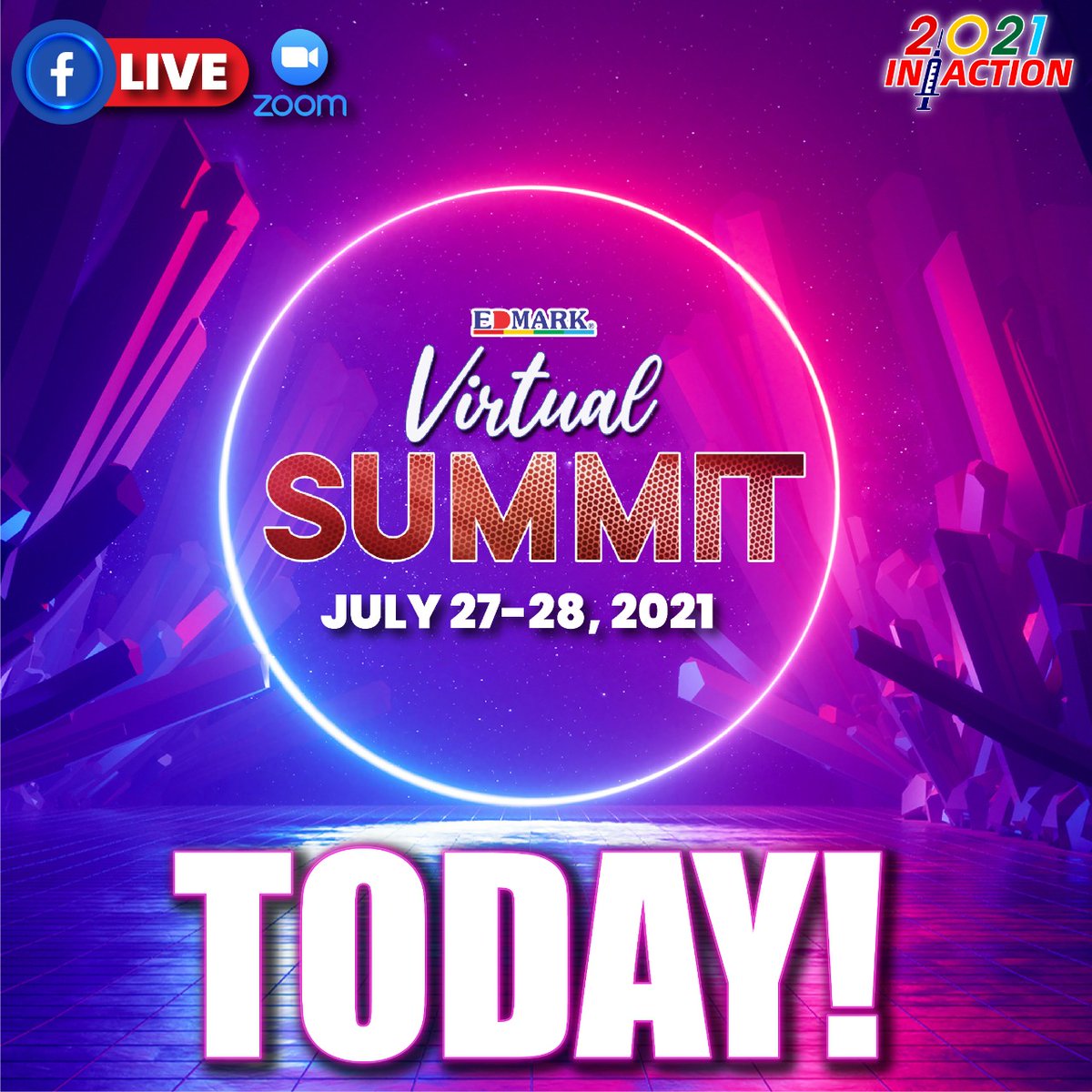 edmarker's tweet photo. 𝐑𝐞𝐠𝐢𝐬𝐭𝐞𝐫 𝐇𝐞𝐫𝐞:
https://t.co/yp49REKbGY

The long wait is almost over, Edmarkers! Virtual Summit 2.0 is kicking off in a few hours time. Hurry and register now!

#EdmarkVirtualSummit #edmark #edmark4life #EDMARKinACTION https://t.co/FMFqmzw4DF