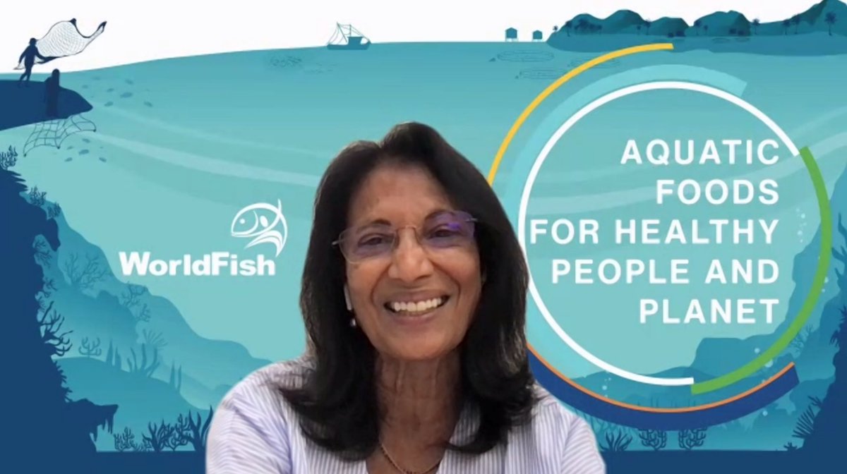“There is a need to shift from commodity-based research to systems-based research. A food systems transformation can be achieved when we explore various entry points and pathways along with the food systems framework.” says <a href="/trinidad1949/">Shakuntala Haraksingh Thilsted</a> at #UNFSS2021 <a href="/CGIAR/">CGIAR</a>  Affiliated Session.