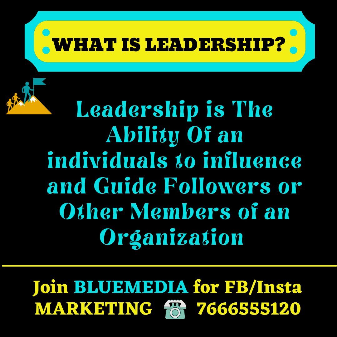 bluemedia_in's tweet photo. Leadership is an action, not a Position.
#bluemedia #DigitalMarketing #B2B #B2C #bulksms #EmailMarketing #TokyoOlympics2021 https://t.co/rOKNCg7sRg