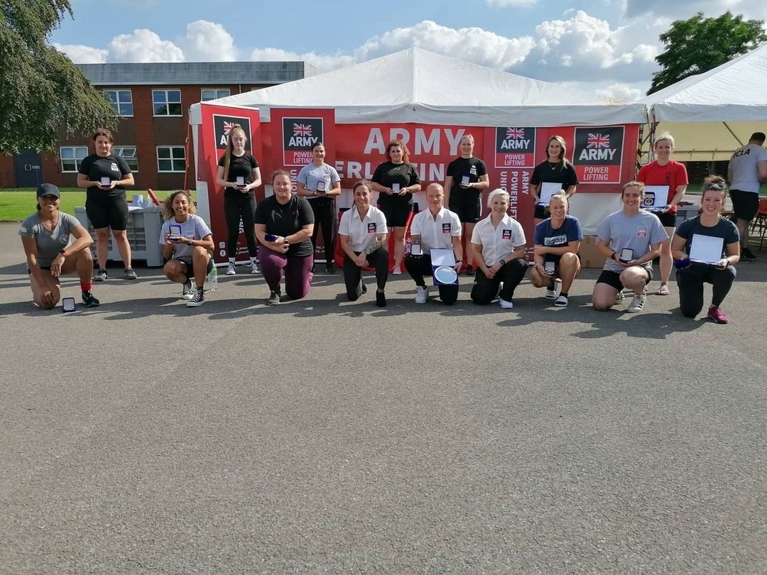 ArmySportASCB's tweet photo. Join #ArmyPowerlifting for their ladies day. Open to females of any standard, with a relaxed and inclusive environment to learn and to push yourself, whilst supporting others as they support you.
Registration details for the event are shown below:
#BritishArmySport #Grassroots https://t.co/3QO2qeBSIn