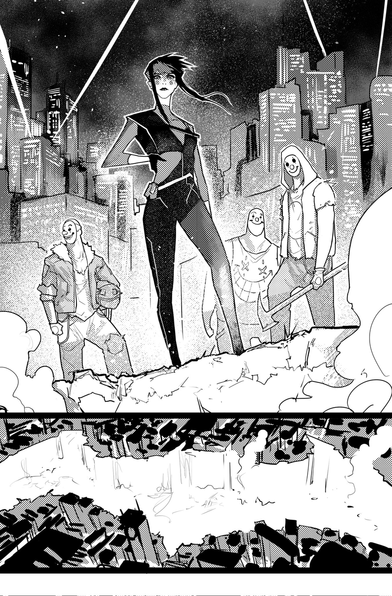Final countdown! 

Our FUTURE STATE GOTHAM #4 comes out in exactly 14 days! 2 weeks from today! Mark your calendars! 

Written by @dennisculver
Drawn by me
Connecting cover + variant by @SimoneDiMeo_ 
letters by @A_Larger_World
and edited by @Ben_Abernathy 