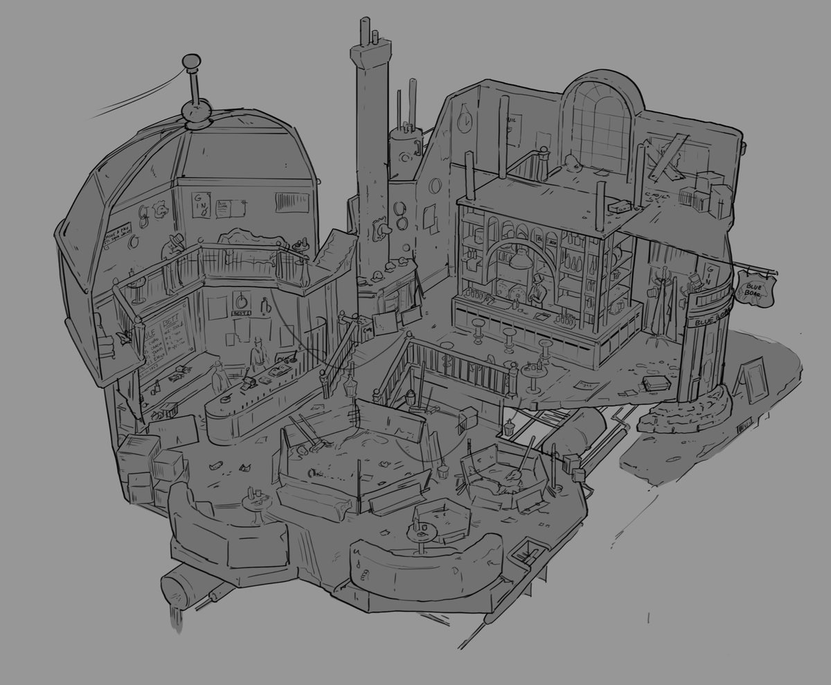 YariCanns's tweet photo. Rough designs based on the book The Difference Engine. I challenged myself to do 10 rough concepts in a week and this is part of the result.
#thedifferenceengine #conceptart #design #environmentdesign #propdesign #gameart #art #victorian #steampunk https://t.co/pj3F7X1hK5