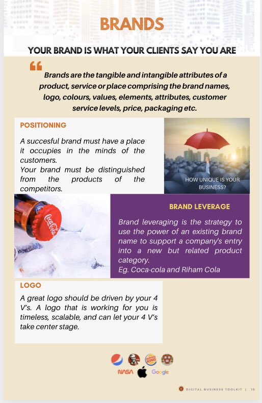 Jalule_Ug's tweet photo. As we enter into day #2 of the online skills business owners must have, a key aspect shared on day #1 was Branding.
Have you asked your clients what they say you(your business) are?? Thatโs your brand. @donaldrukanga1
#DigitalBusinessTraining
#OnlineSkills #Entrepreneurship https://t.co/goN3KL2UzU