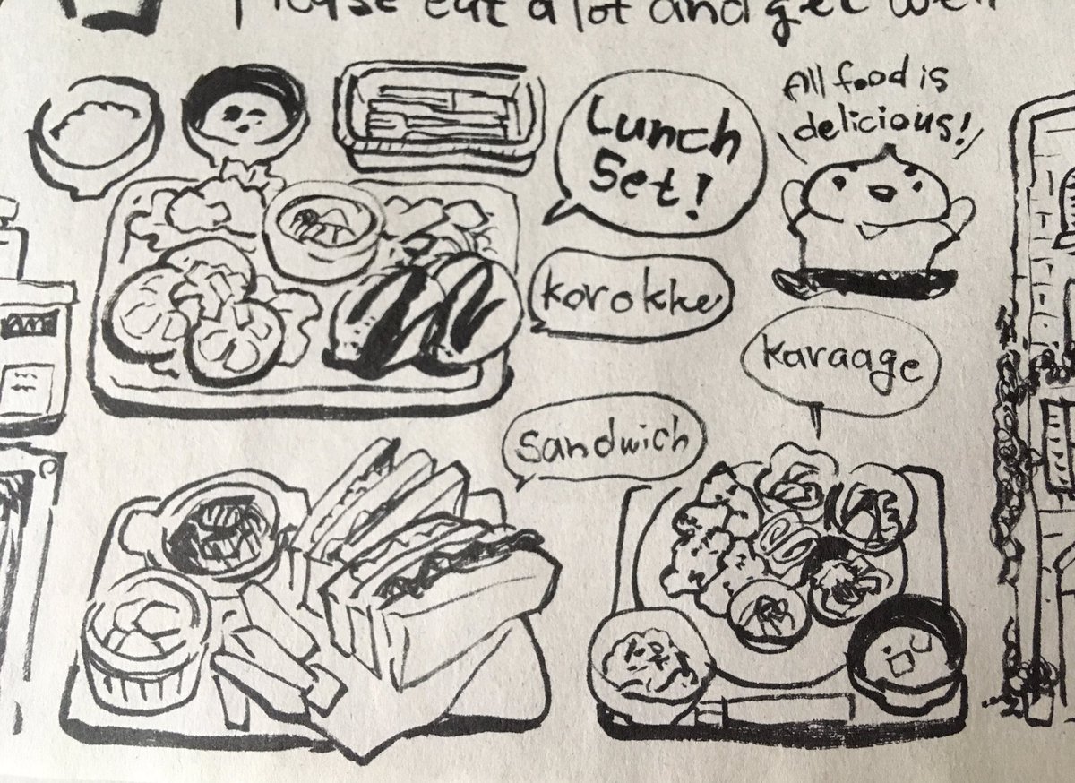 ラフ的なのを描いてたハズがいろいろ細々してきてしまった。英語は適当です。筆で描くの楽しいな。 https://t.co/5OpTSVHpPY 