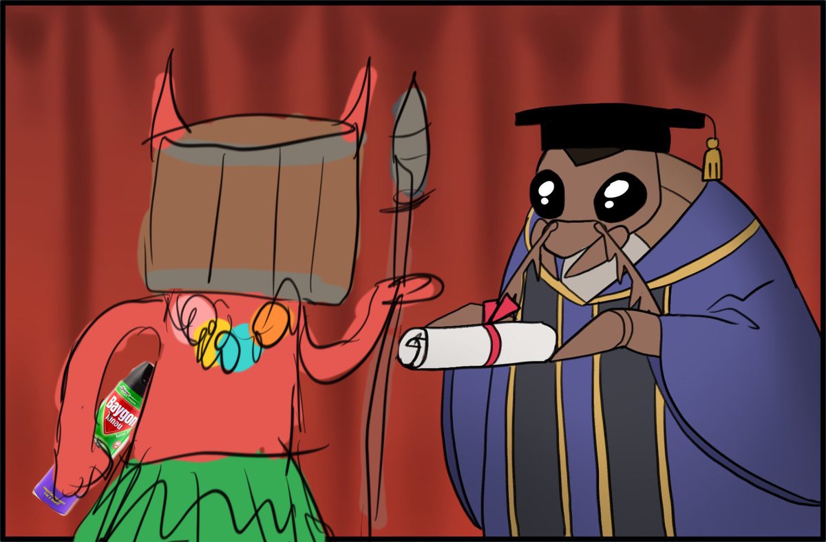 tyler_mpc's tweet image. “ส่งใบจบมาเดี๋ยวนี้ ไม่งั้นผมจะฉีดนี้ใส่คุณ”