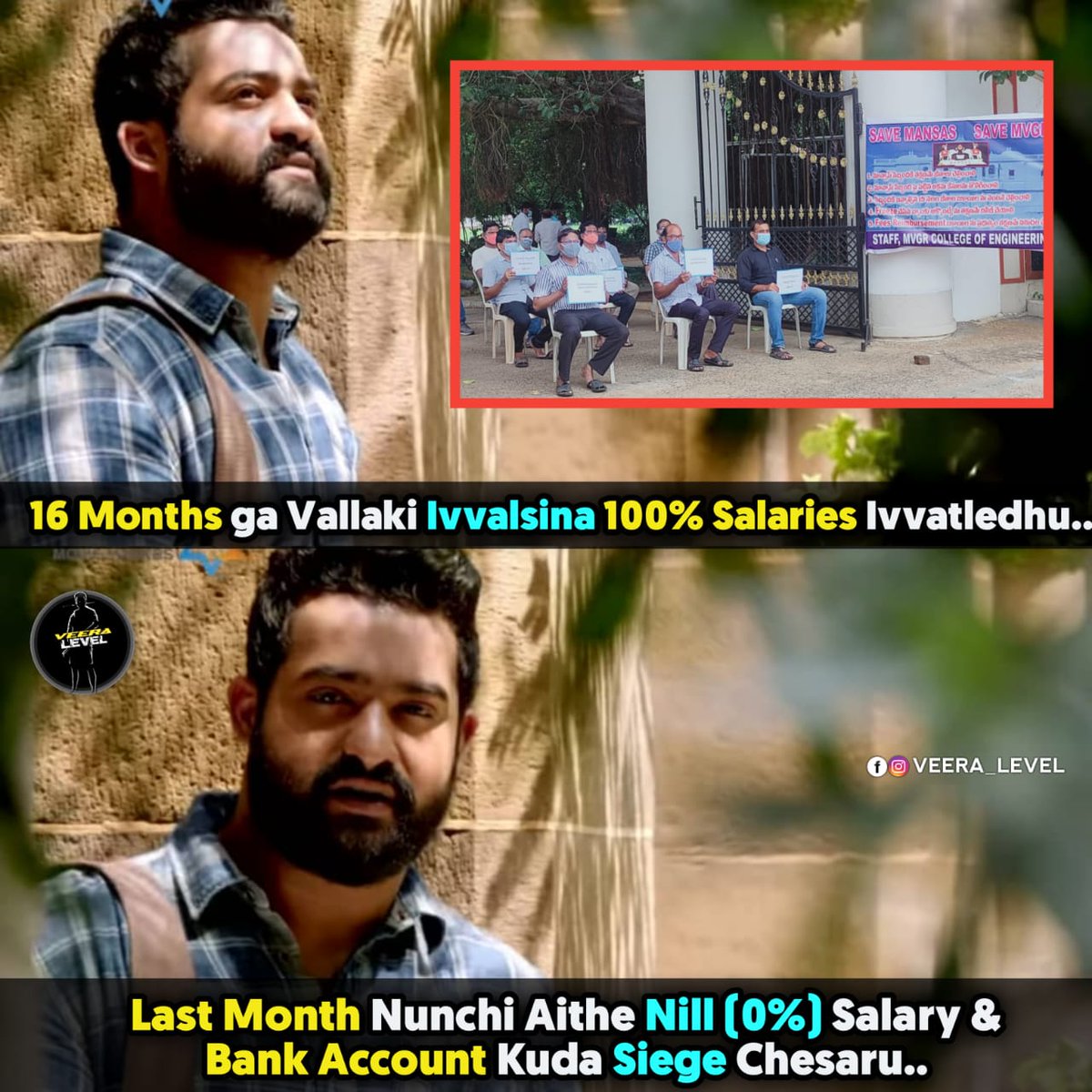SireeshaBh's tweet photo. It's heart wrenching to see this situation of our college and teachers. This post is not related to any political parties or the govt. It is for our college and our professors who haven't been getting their salaries. Please support !! 

#saveMansas 
#saveMVGR 
#mvgr https://t.co/wOqa3NJDg7